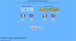Desktop Screenshot of frontini.it